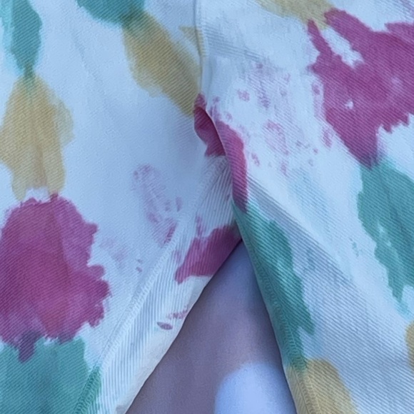 Avocado Leggings Tie Dye Yoga Pants - Picture 8 of 9